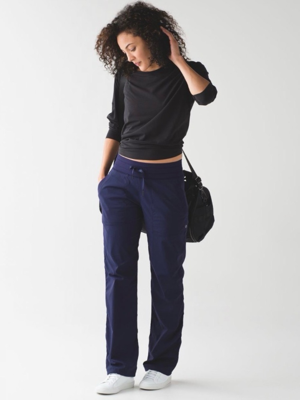 Lululemon Studio Pant III (Regular) Deep Indigo Size 10 - Picture 2 of 7